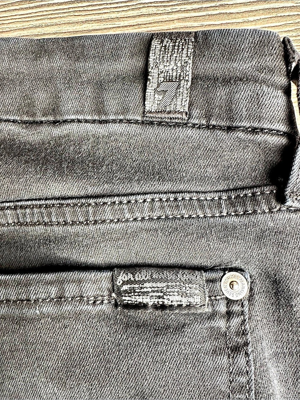 7 For All Mankind The Ankle Skinny Jeans 26 - Picture 5 of 5